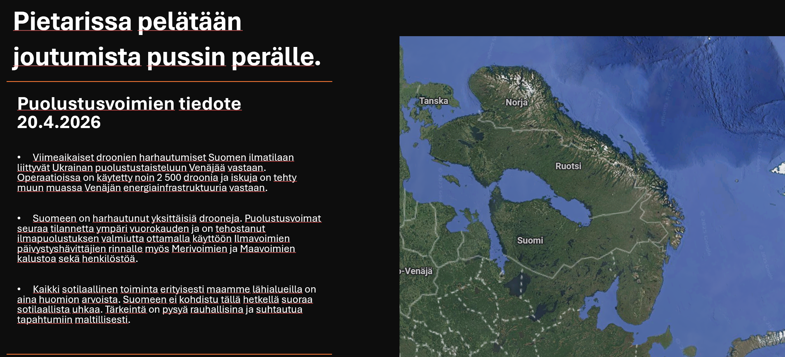 sgs Blom Pietari perällä